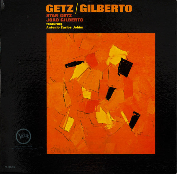 Stan Getz / João Gilberto Featuring Antonio Carlos Jobim : Getz / Gilberto (LP, Album, Mono, MGM)