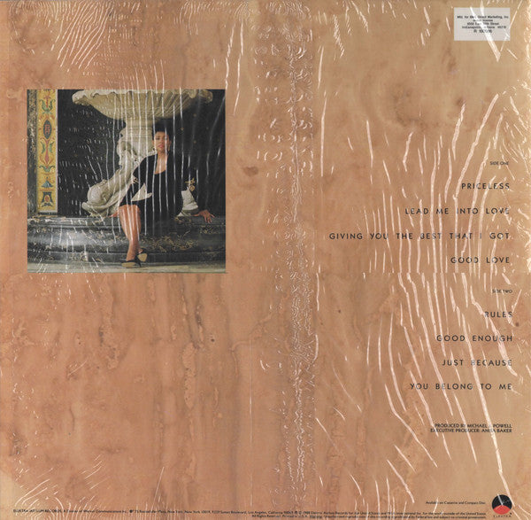 Anita Baker : Giving You The Best That I Got (LP, Album, Club)