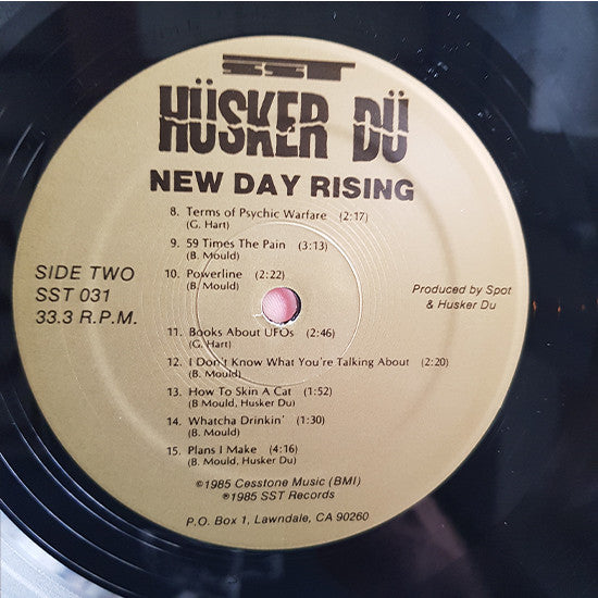 Hüsker Dü : New Day Rising (LP, Album, RE, RP)