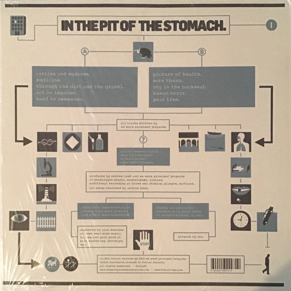 We Were Promised Jetpacks. : In The Pit Of The Stomach (LP, Album)