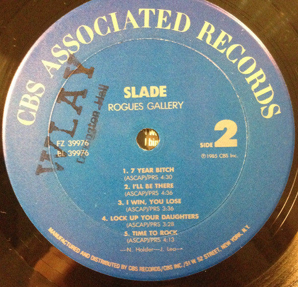 Slade : Rogues Gallery (LP, Album, Pit)