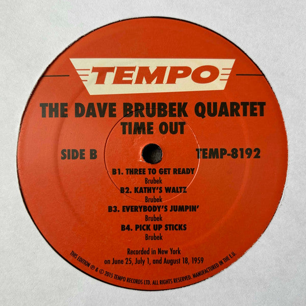 The Dave Brubeck Quartet : Time Out (LP, Album)