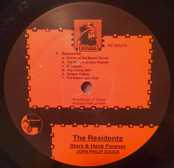 The Residents : Stars & Hank Forever! (The American Composer's Series - Volume II) (LP, Album)