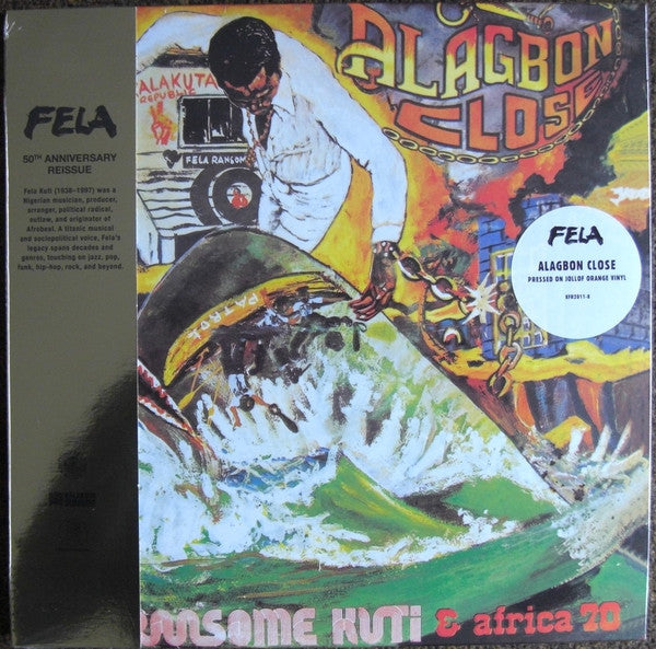 Fela Ransome Kuti* & Africa 70 : Alagbon Close (LP, Album, Ltd, RE, 50t)