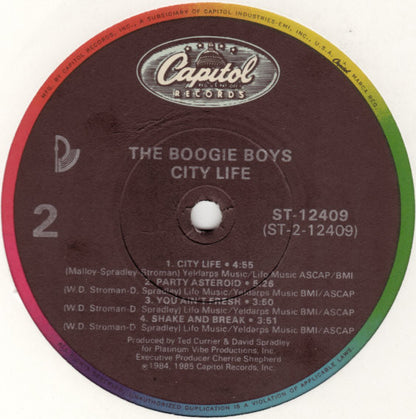 The Boogie Boys* : City Life (LP, Album, M/Print)