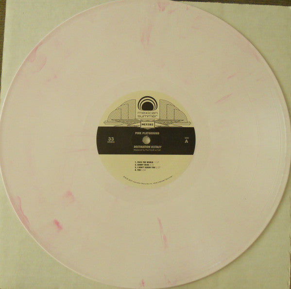 Pink Playground : Destination Ecstasy (LP, Album, Ltd, Pin)