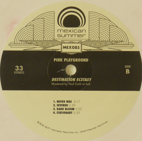 Pink Playground : Destination Ecstasy (LP, Album, Ltd, Pin)