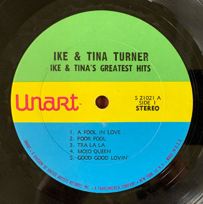 Ike & Tina Turner : Ike & Tina's Greatest Hits (LP, Comp)