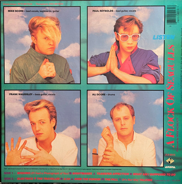 A Flock Of Seagulls : Listen (LP, Album)