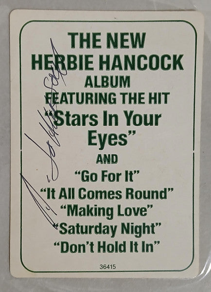 Herbie Hancock : Monster (LP, Album, Pit)