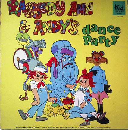 Raggedy Ann & Andy : Raggedy Ann & Andy's Dance Party (LP, Album)