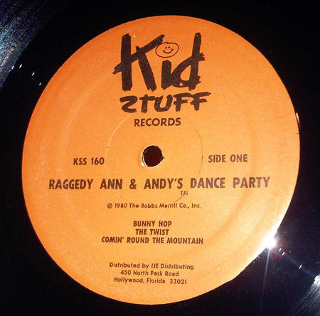 Raggedy Ann & Andy : Raggedy Ann & Andy's Dance Party (LP, Album)