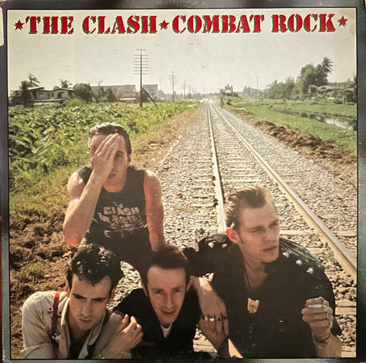 The Clash : Combat Rock (LP, Album, RP, XG )