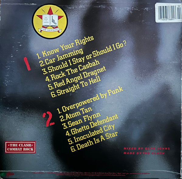 The Clash : Combat Rock (LP, Album, RP, XG )