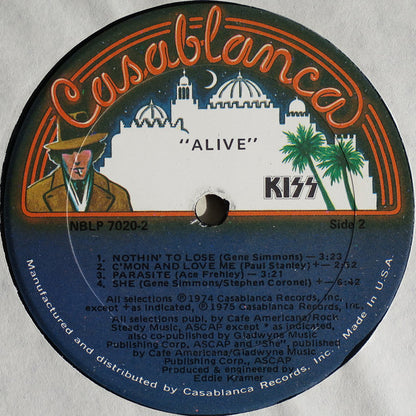 Kiss : Alive! (2xLP, Album, M/Print, Gat)