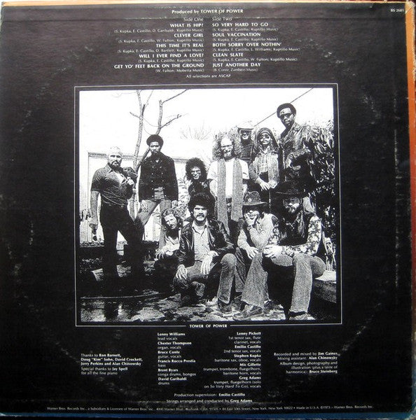 Tower Of Power : Tower Of Power (LP, Album, RP, San)