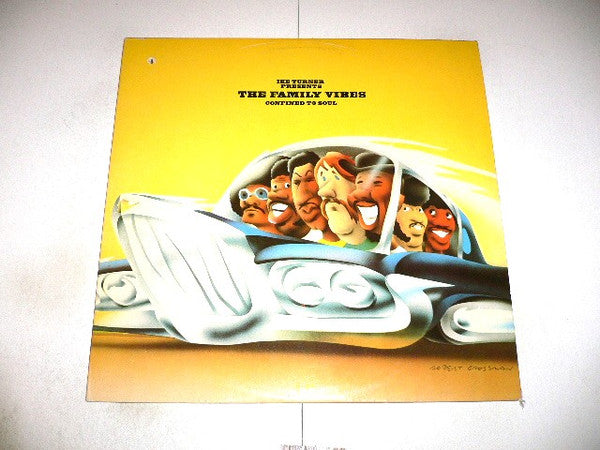 Ike Turner Presents The Family Vibes : Confined To Soul (LP, Album)