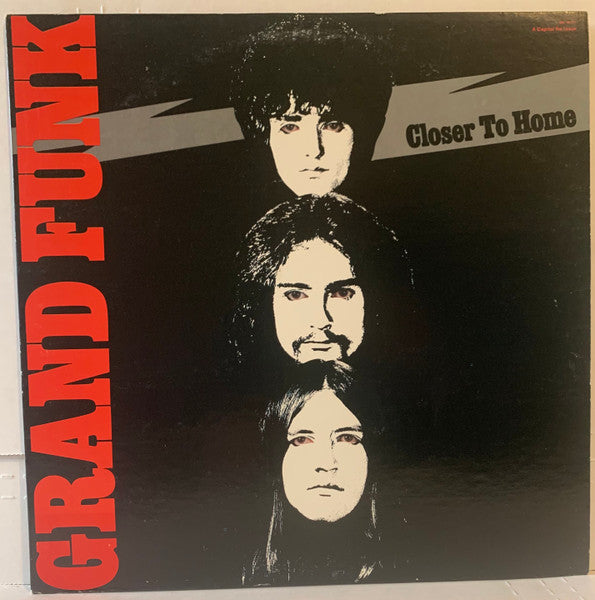 Grand Funk Railroad : Closer To Home (LP, Album, RE, SRC)