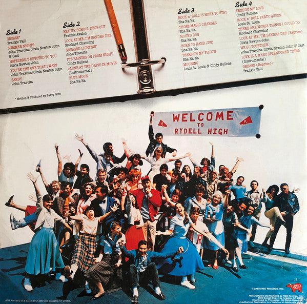 Various : Grease (The Original Soundtrack From The Motion Picture) (2xLP, Album, Kee)