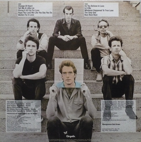 Huey Lewis And The News* : Picture This (LP, Album, RE)
