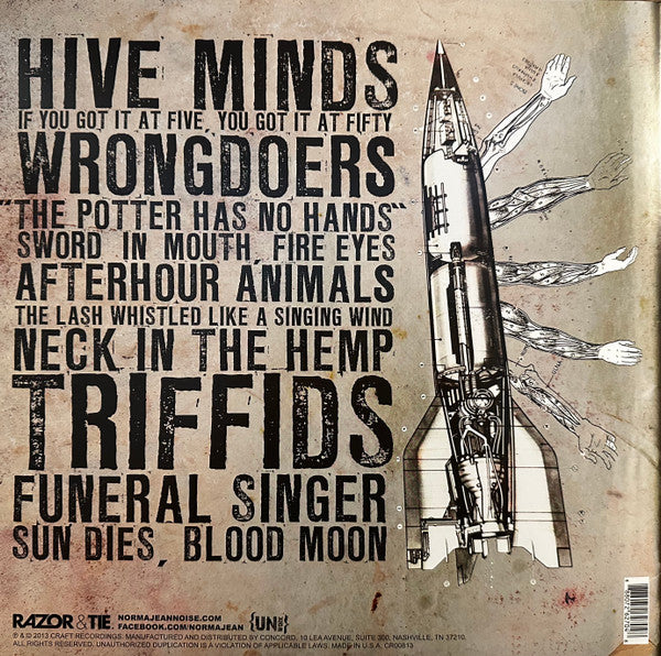 Norma Jean : Wrongdoers (LP, Album, RSD, Ltd, RE, Ora)