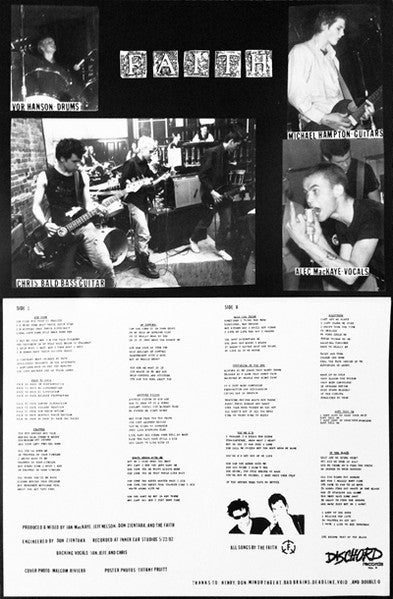 Faith (3) / Void (12) : The Faith / Void (LP, Album, RE, RM, RP)