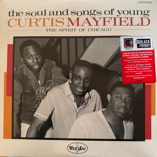 Various : The Soul And Songs Of Young Curtis Mayfield: The Spirit Of Chicago (2xLP, RSD, Comp)