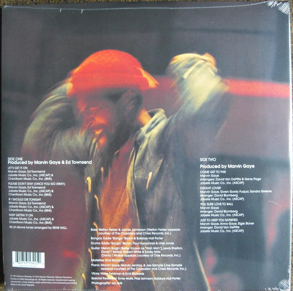 Marvin Gaye : Let's Get It On  (LP, Album, RE, 180)