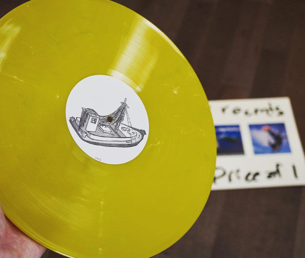 Heavy Vegetable : Frisbie / The Amazing Undersea Adventures Of Aqua Kitty And Friends (2 Records Price Of 1) (2xLP, Comp, yel)