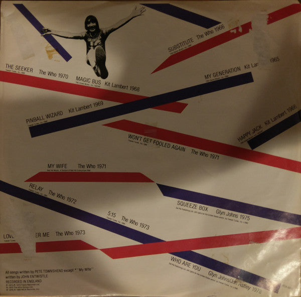 The Who : Greatest Hits (LP, Comp)
