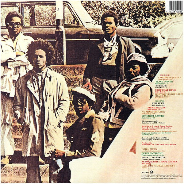 Bob Marley And The Wailers* : Catch A Fire (LP, Album, RE, 180)