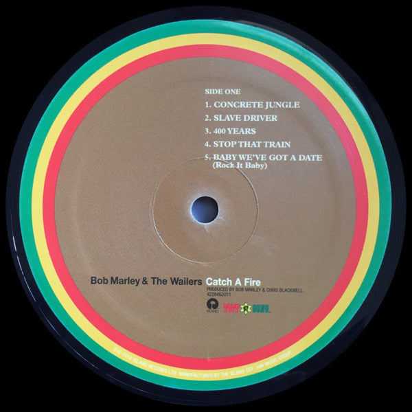 Bob Marley And The Wailers* : Catch A Fire (LP, Album, RE, 180)