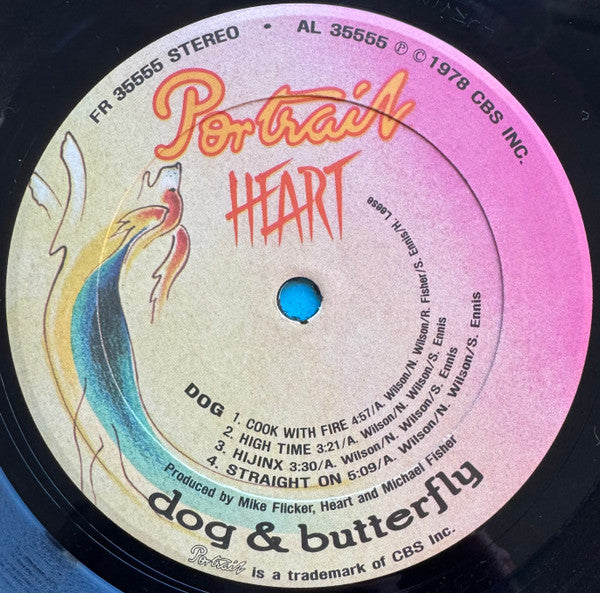 Heart : Dog & Butterfly (LP, Album, Ape)
