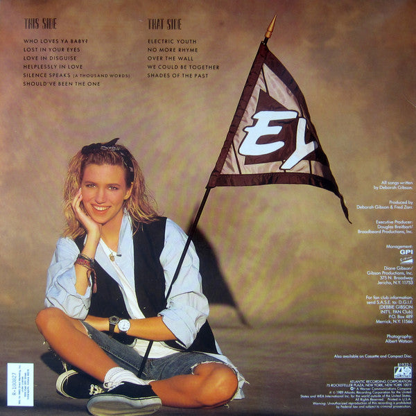 Debbie Gibson : Electric Youth (LP, Album, Club)