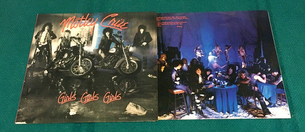 Mötley Crüe : Girls, Girls, Girls (LP)