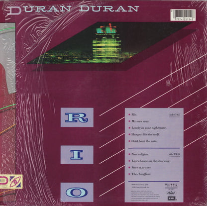 Duran Duran : Rio (LP, Album, RE, RM, 3rd)