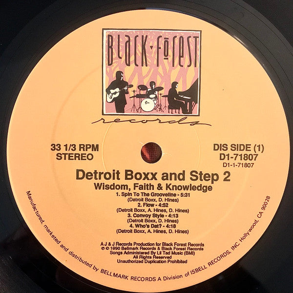 Detroit Boxx & Step 2 : Wisdom, Faith & Knowledge (LP, Album)