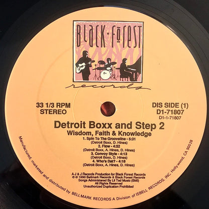 Detroit Boxx & Step 2 : Wisdom, Faith & Knowledge (LP, Album)