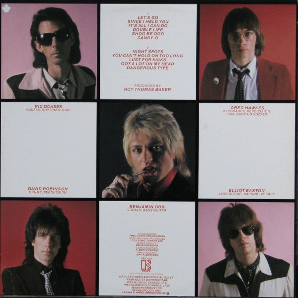 The Cars : Candy-O (LP, Album)