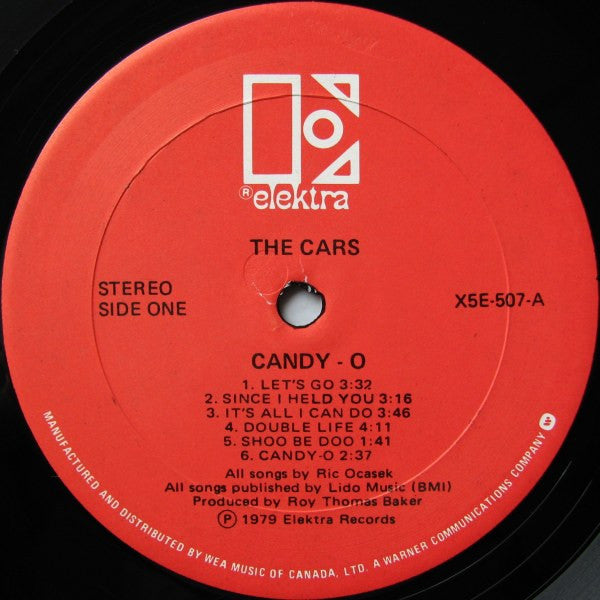 The Cars : Candy-O (LP, Album)