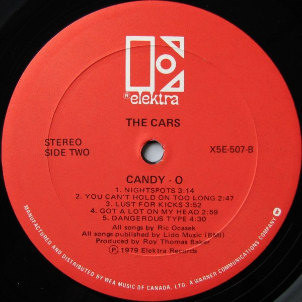 The Cars : Candy-O (LP, Album)