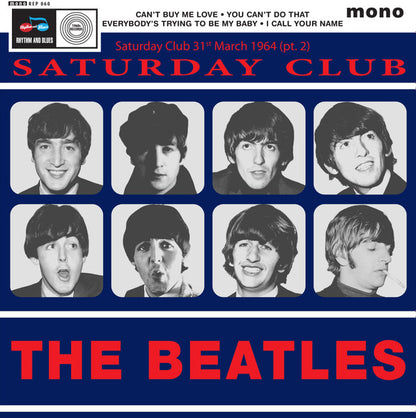 The Beatles : Saturday Club 31st March 1964 (Pt. 2) (7", EP, Mono, Unofficial)