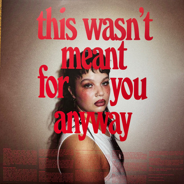 Lola Young : This Wasn't Meant For You Anyway (LP, Ltd, Tra)