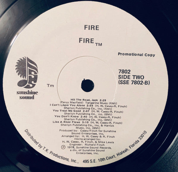 Fire (5) : Fire (LP, Album, Promo)