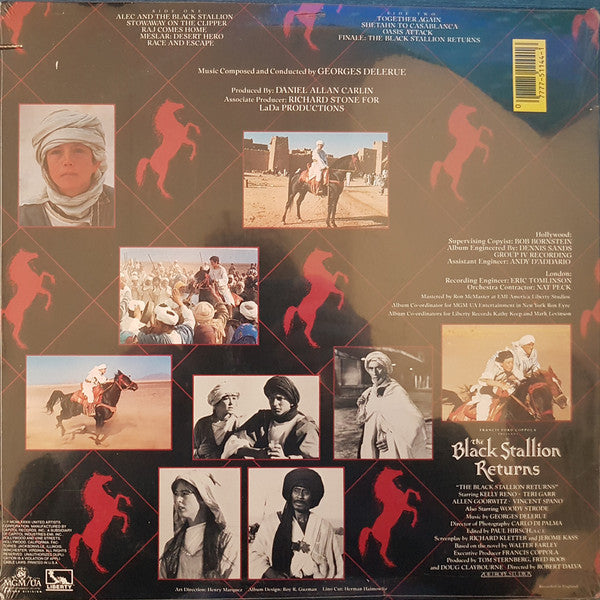 Georges Delerue : The Black Stallion Returns (Original Motion Picture Soundtrack) (LP, Album)