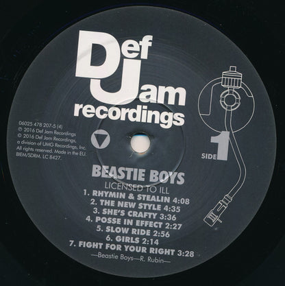 Beastie Boys : Licensed To Ill (LP, Album, RE, 30t)