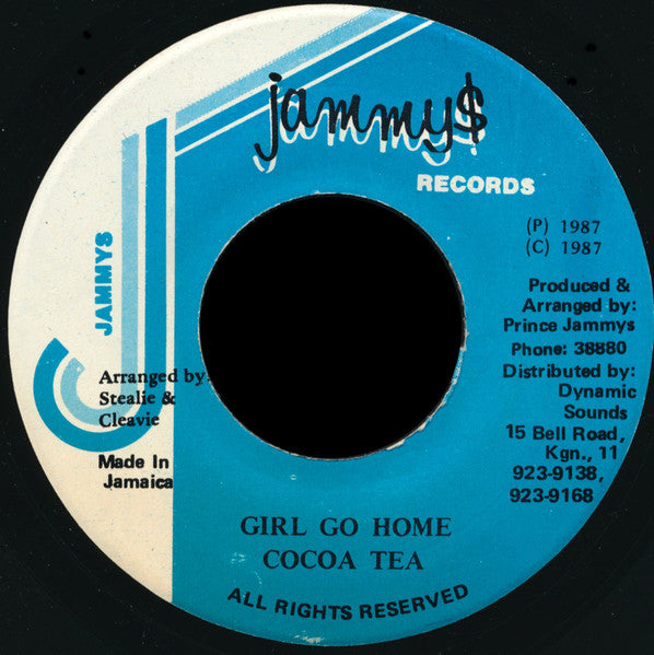 Cocoa Tea : Girl Go Home (7")