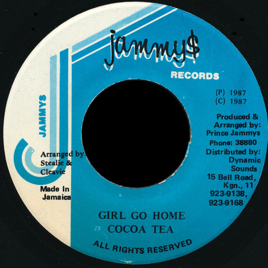 Cocoa Tea : Girl Go Home (7")