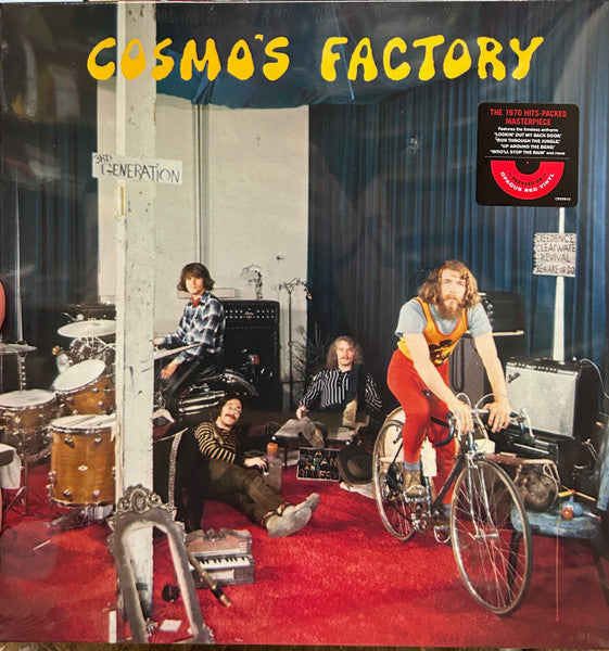 Creedence Clearwater Revival : Cosmo's Factory (LP, Album, RE, Red)