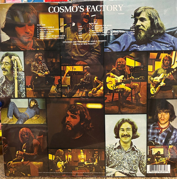 Creedence Clearwater Revival : Cosmo's Factory (LP, Album, RE, Red)